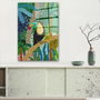 Wallity Cuadro Decorativo de Vidrio Templado Multicolor 70 x 100 cm